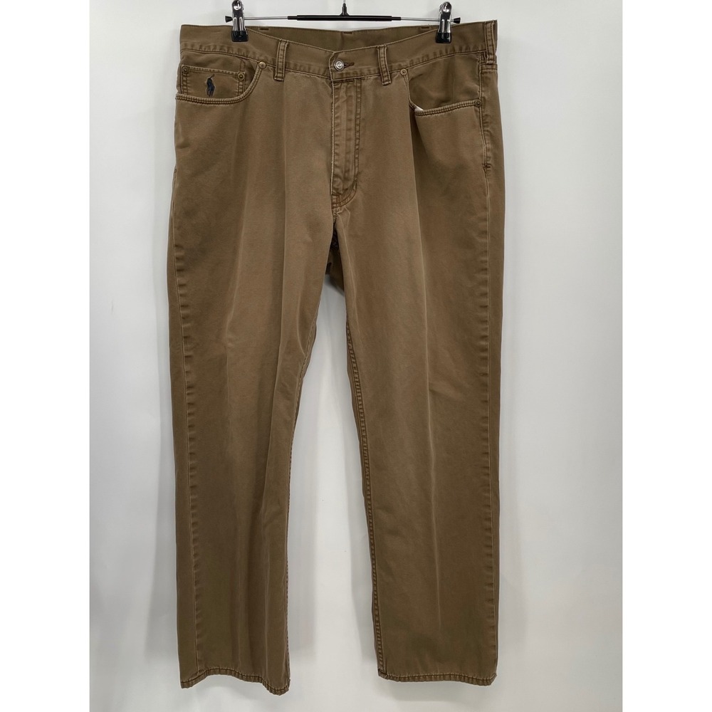 Polo Ralph Lauren Mens‎ Classic Fit Chinos Straight Leg green Pants Size 38x30